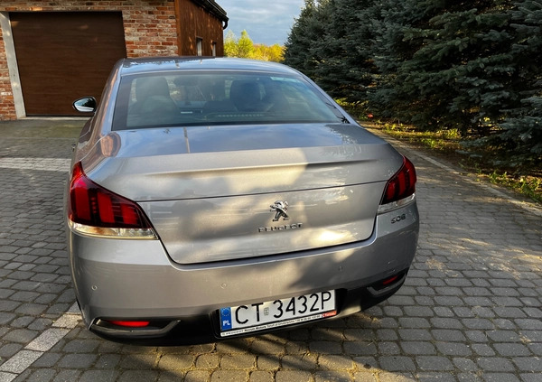 Peugeot 508 cena 59900 przebieg: 135000, rok produkcji 2016 z Jaworzno małe 79